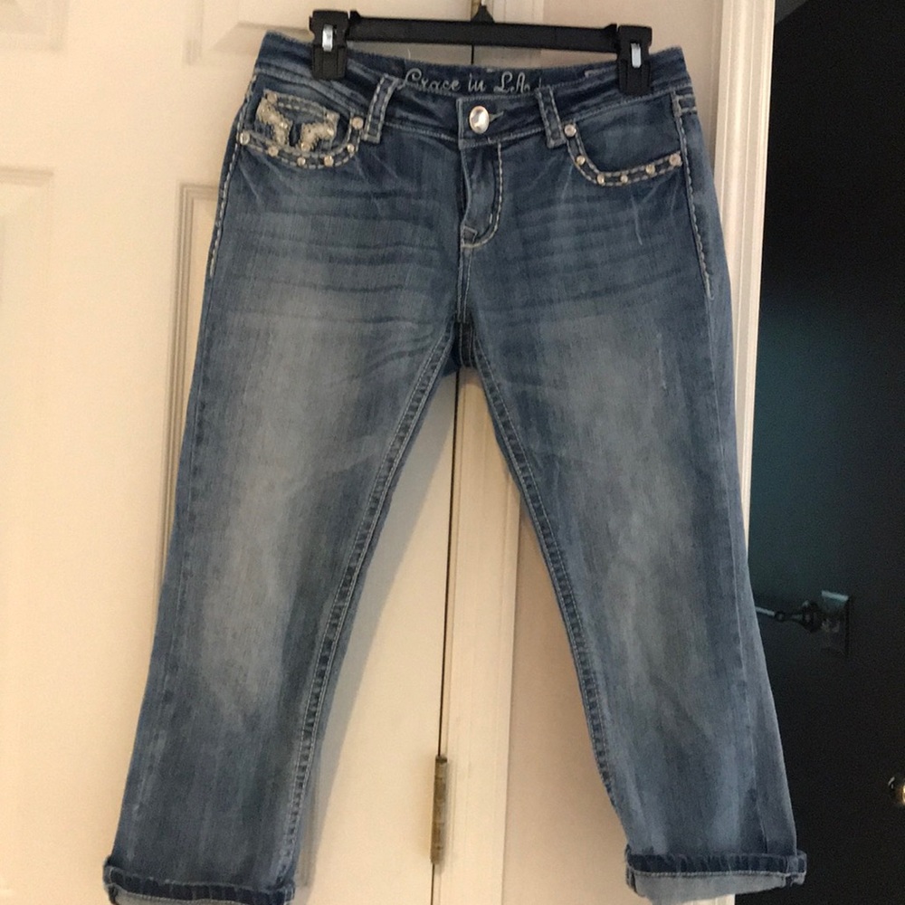 Cropped Jeans